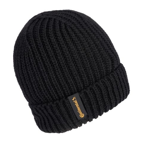 Strickmütze mit Umschlag